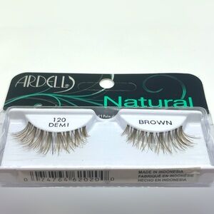 Ardell Fashion Lashes Natural 120 Demi Brown New In A Box